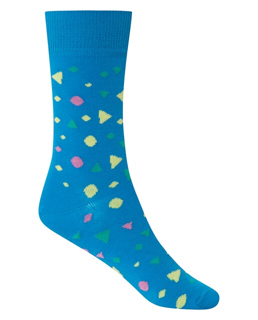 Imagen 0 de Calcetines cortos alg.org.fig.geométricas