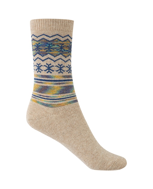 Imagen 0 de Calcetines cortos cache-lana cenefa