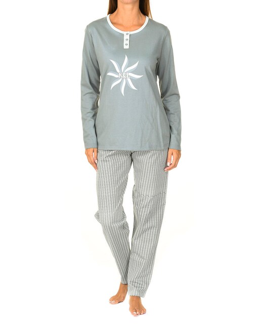 Imagen 0 de Pijama Afelpado Invierno Leaves