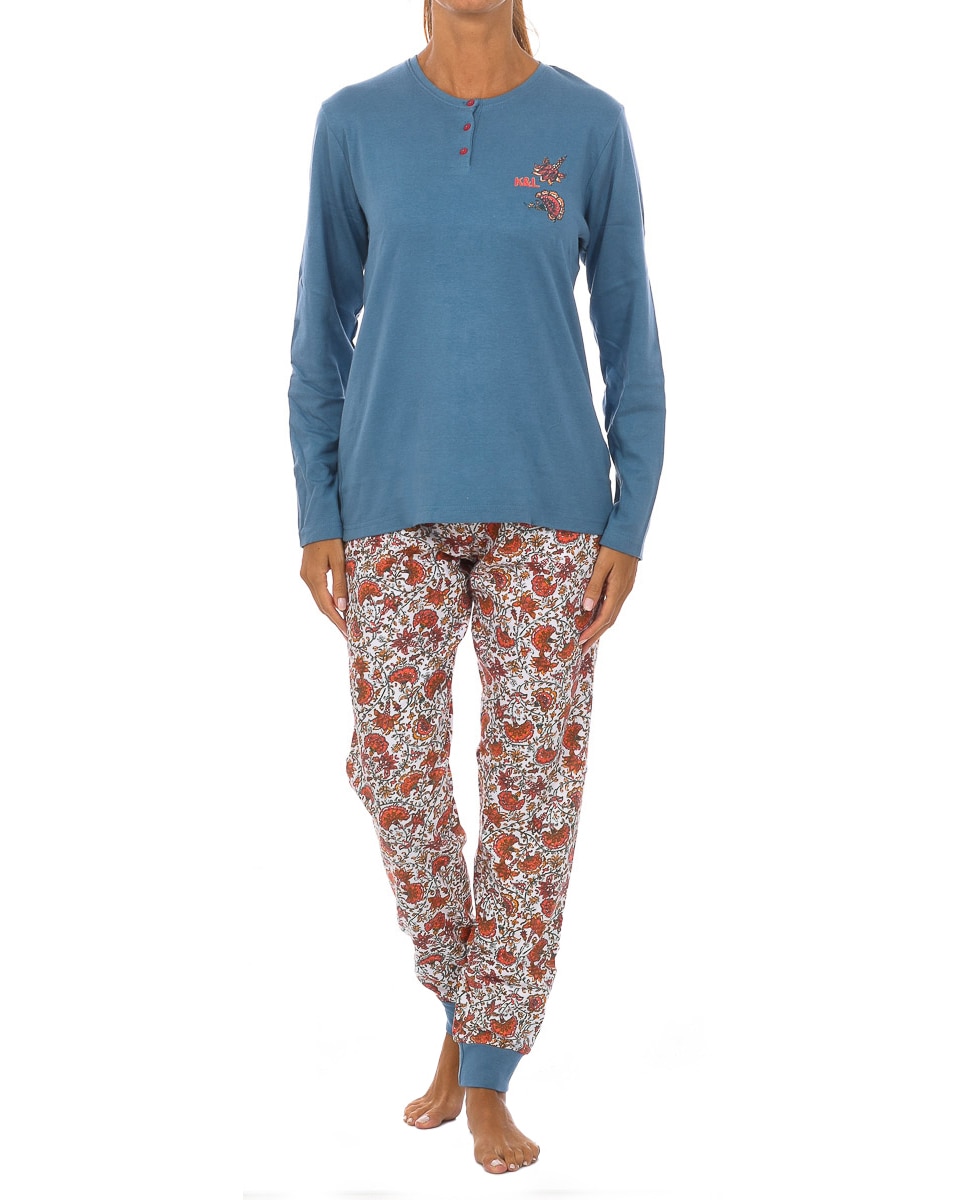 Imagen 0 de Pijama de invierno Flores