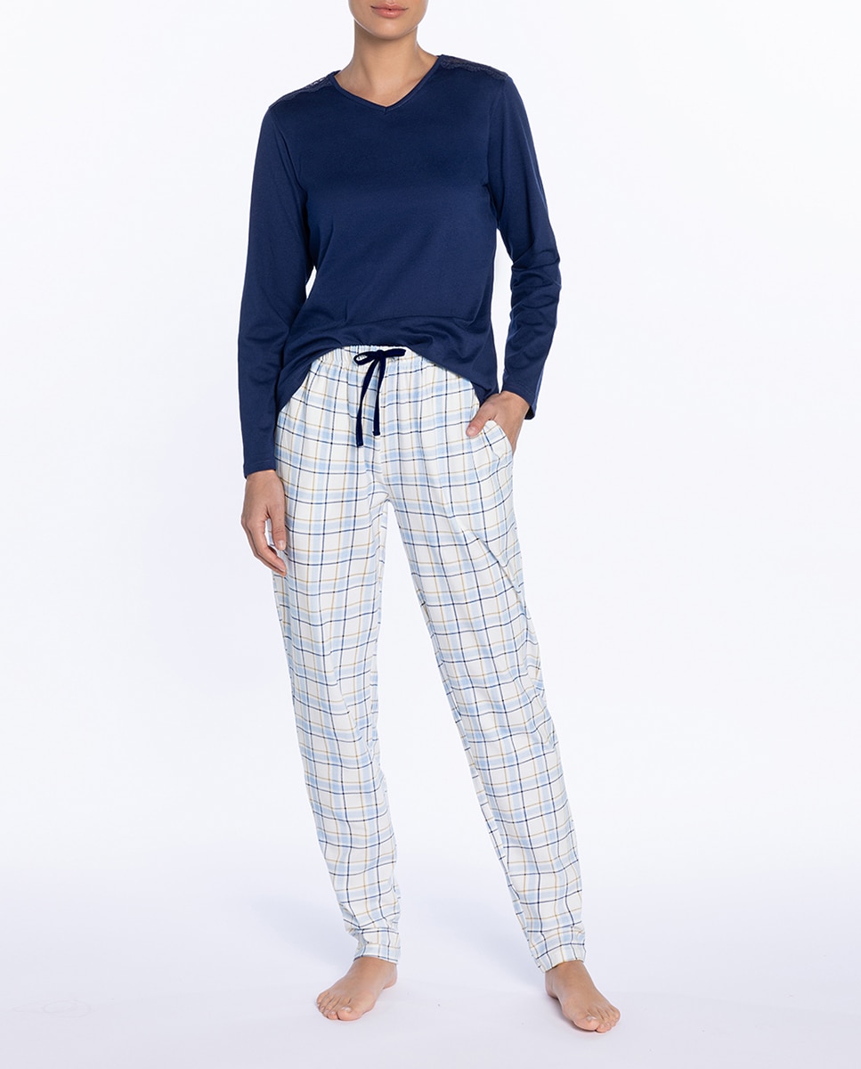 Imagen 0 de Pijama largo algodón