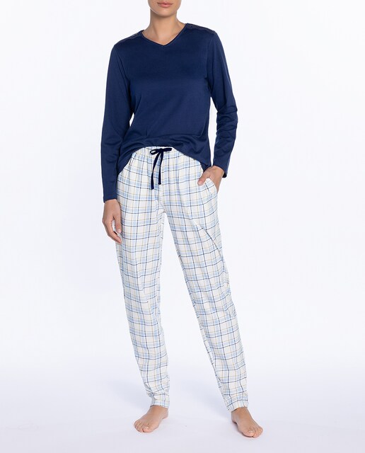 Imagen 0 de Pijama largo algodón