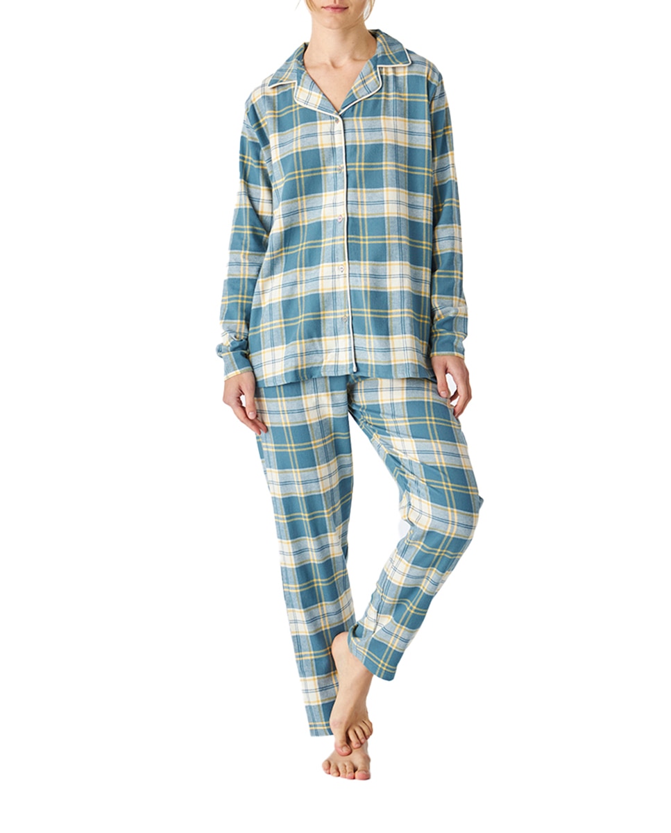 Imagen 0 de Pijama señora algodón cuadros