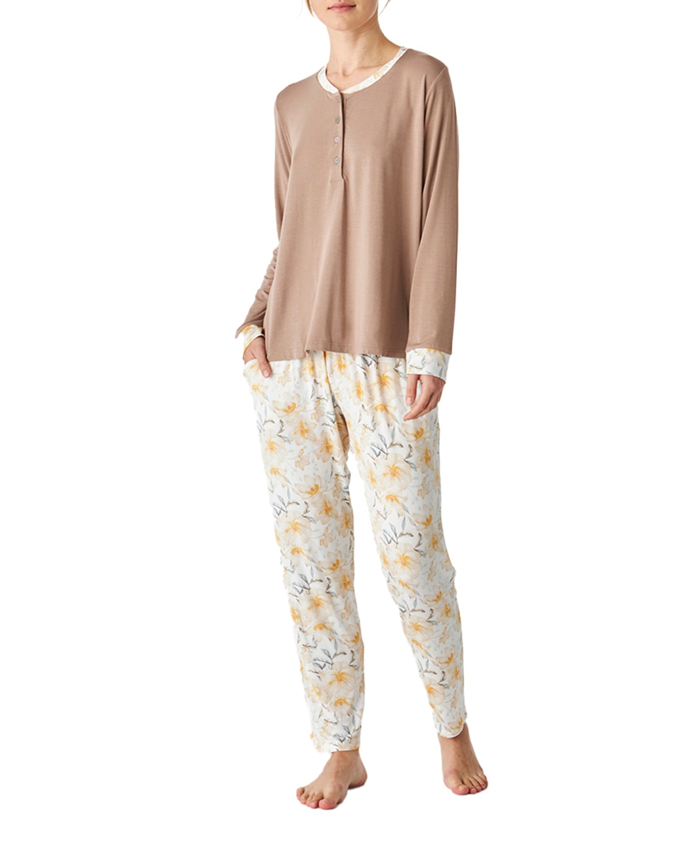 Imagen 0 de Pijama señora modal estampado