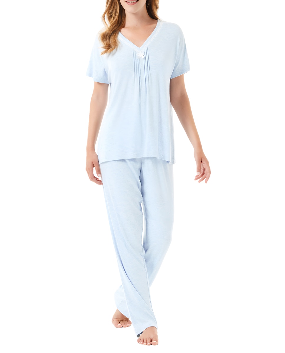 Imagen 0 de Pijama completo de mujer largo liso