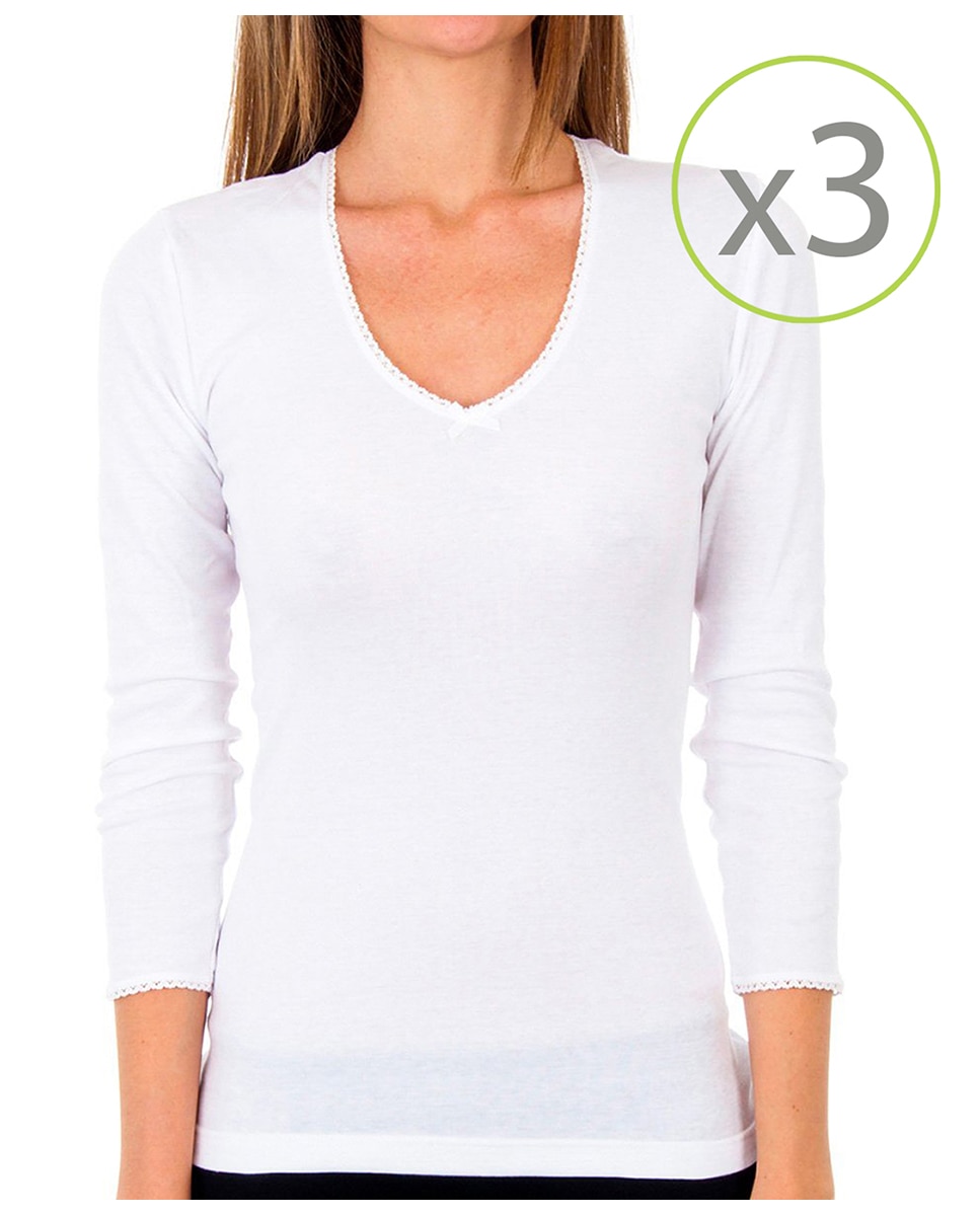 Imagen 0 de Pack 3 camisetas thermal