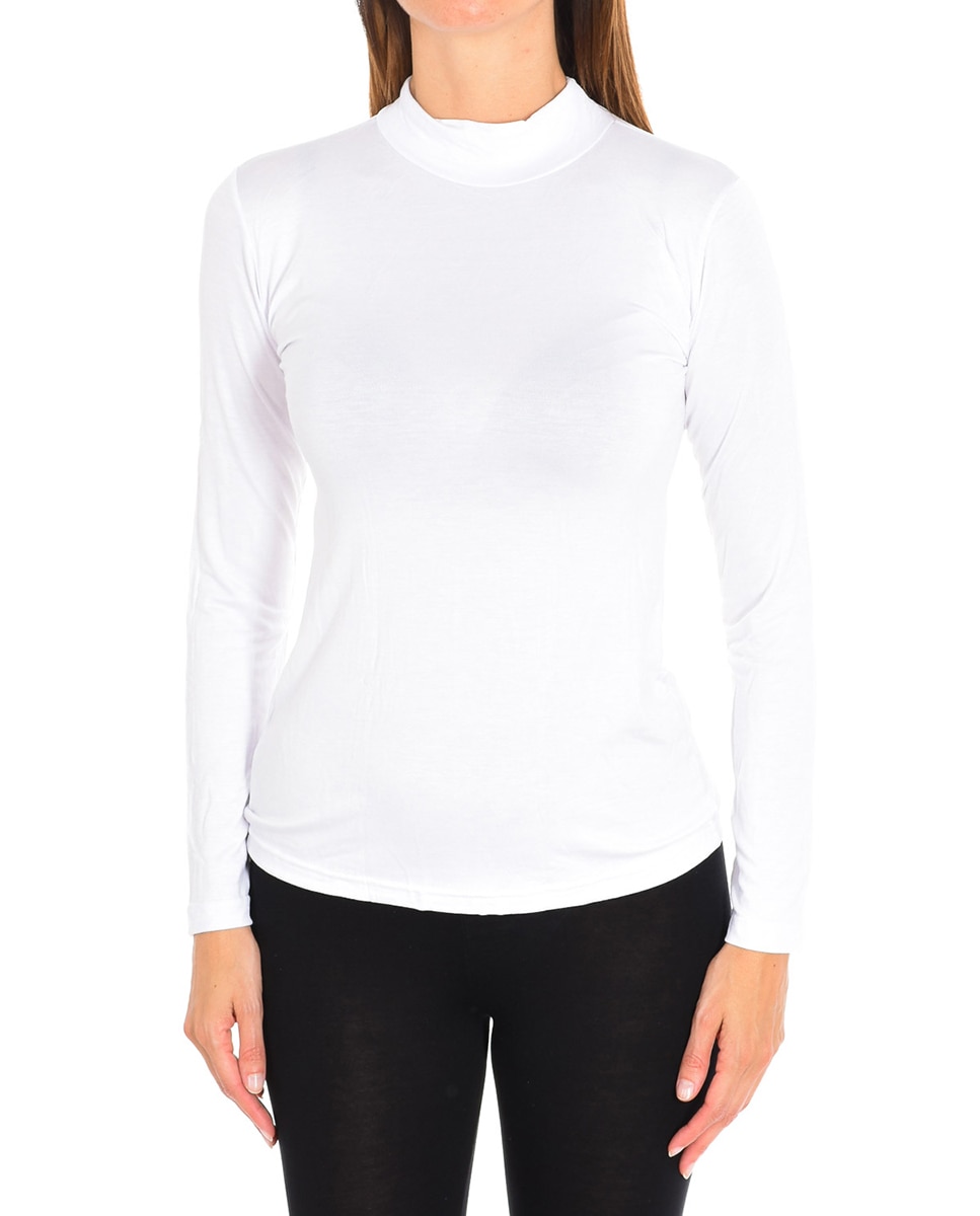 Imagen 0 de Camiseta interior de manga larga bamboo mujer