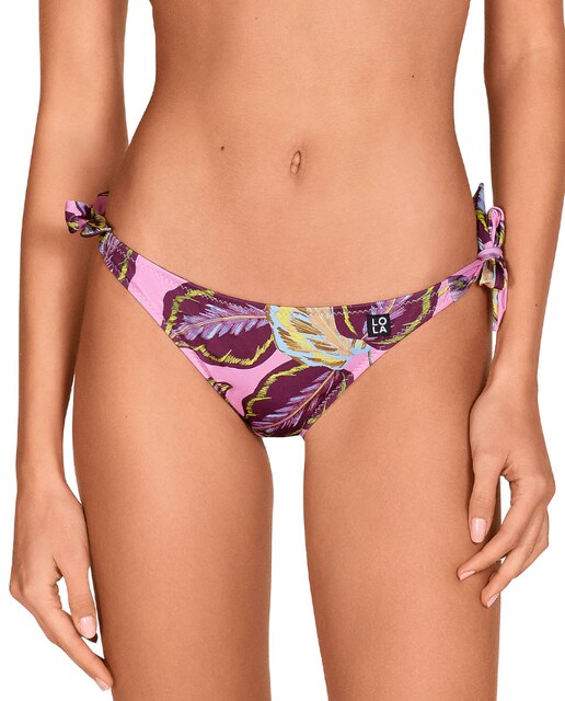 Imagen 0 de Braga de mujer bikini tiro bajo con lazos de cierre laterales