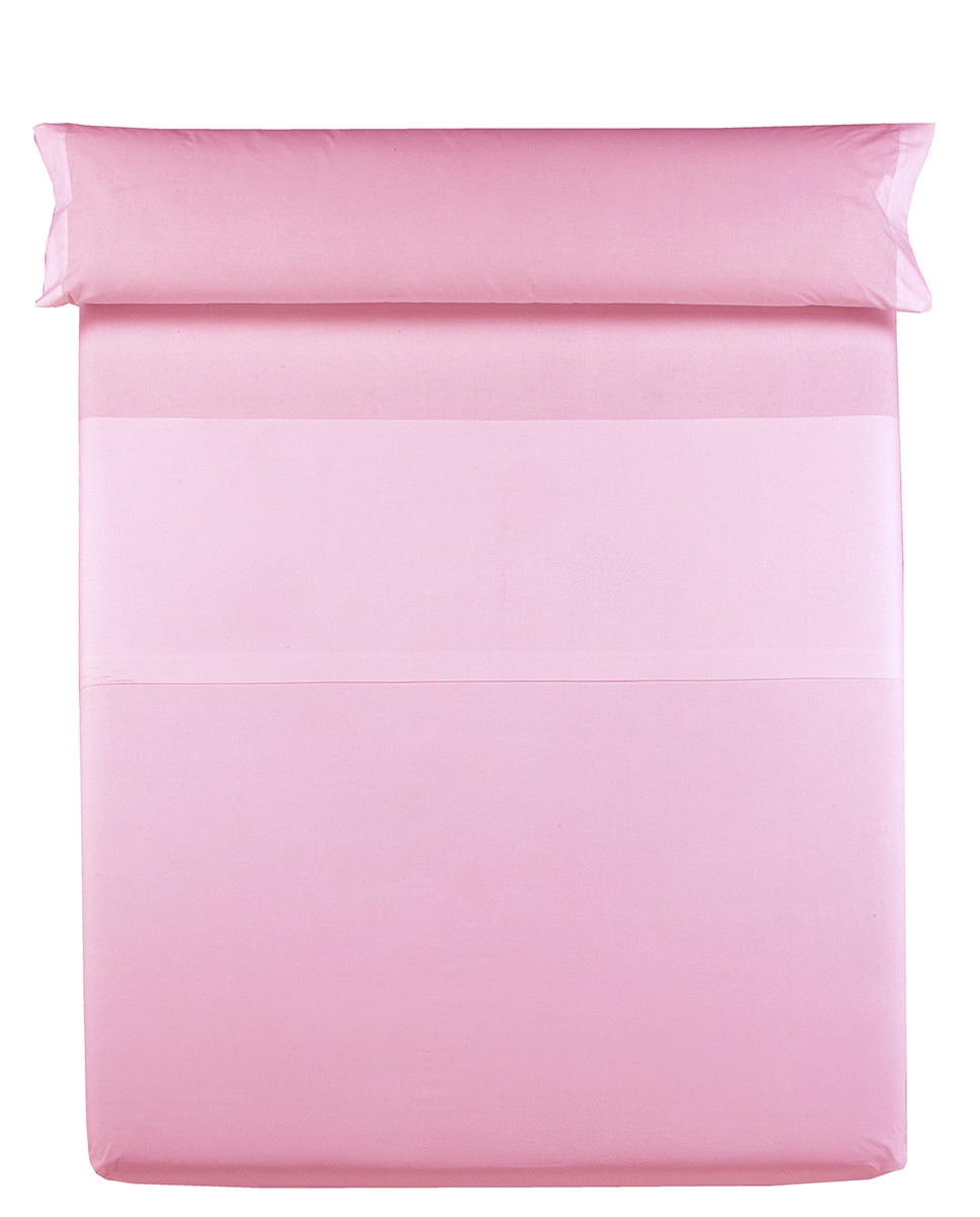 Imagen 0 de Juego sábanas Pespunte rosa