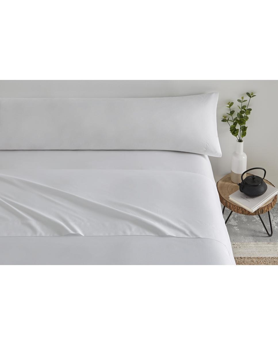 Imagen 0 de Juego sábanas liso tacto extrasuave cama 90cm