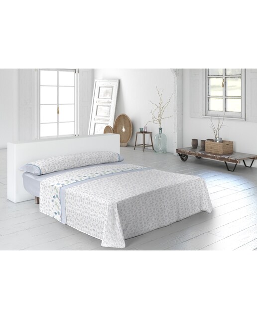 Juego de sabanas estampadas de la marca Pierre Cardin con diseños alegres y actuales