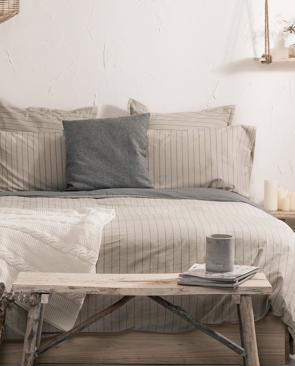 Imagen 0 de Oxford Funda nórdica 260x220 cm (Cama 180/200) Beige