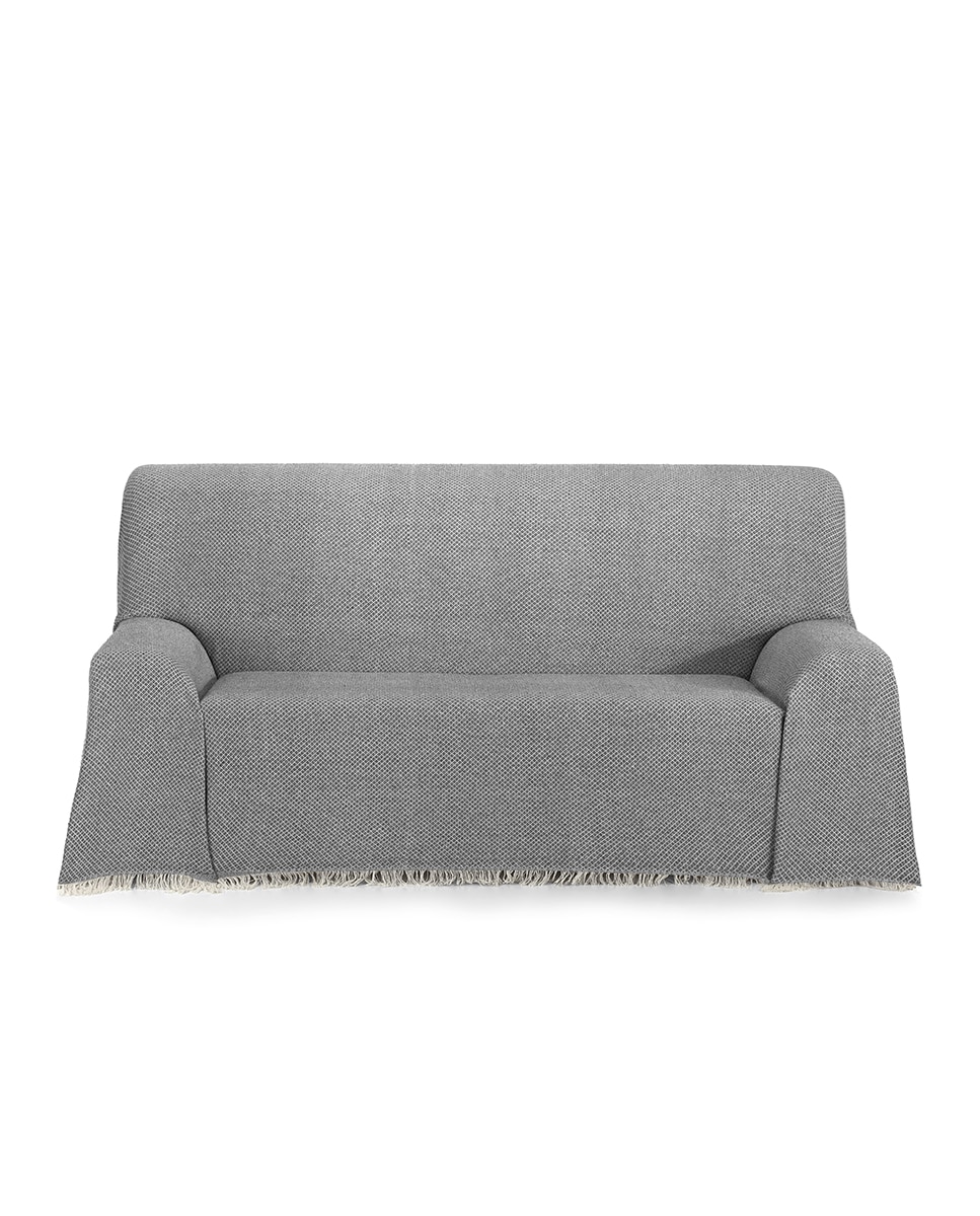 Imagen 0 de Plaid Foulard Multiusos Sofá y Cama Saona antracita