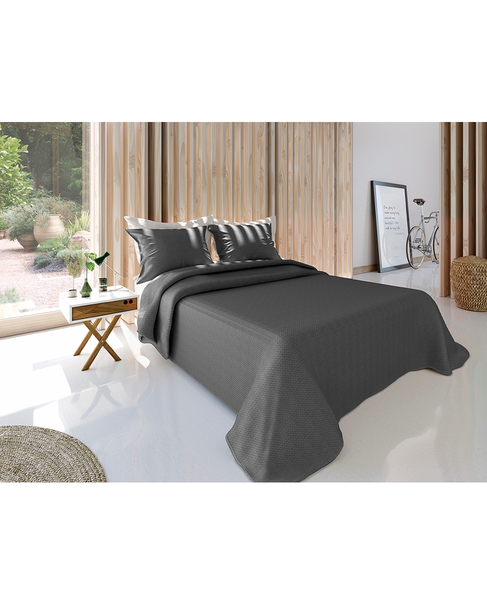 Imagen 0 de Colcha bouti liso Ibiza marengo t.135