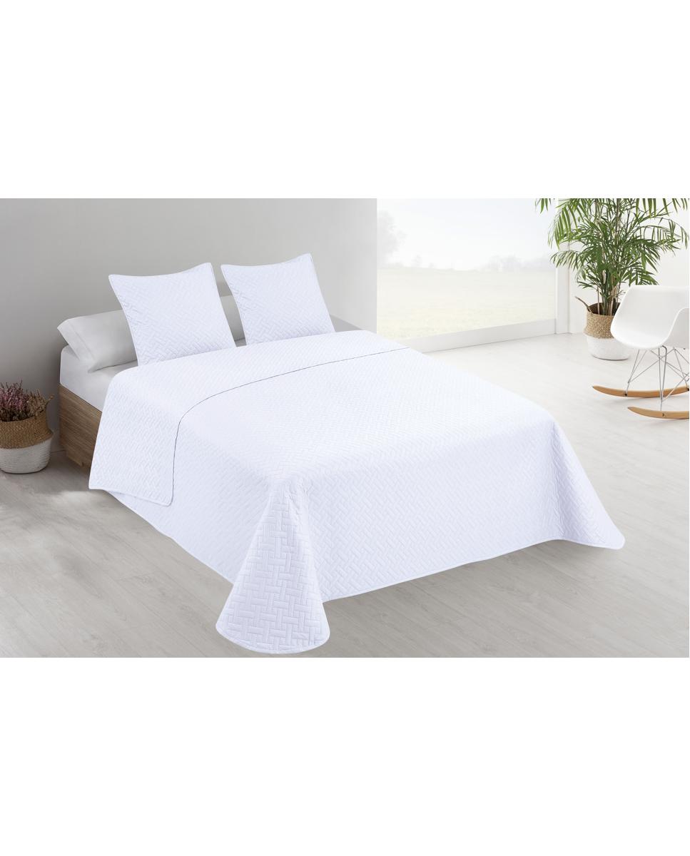Imagen 0 de Colcha lisa + cojines acolchada cama 135