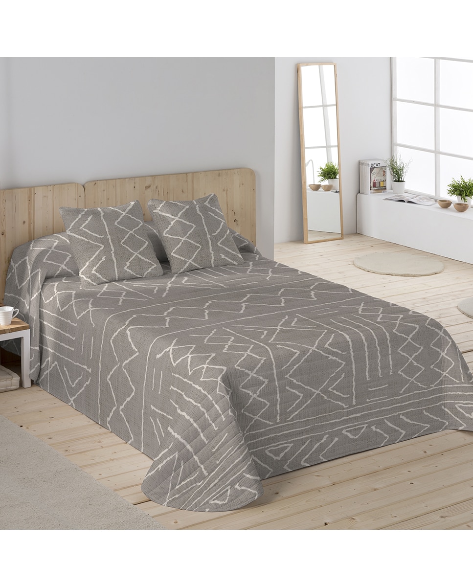 Imagen 0 de Colcha bouti + 2 fundas de cojines  cama 180