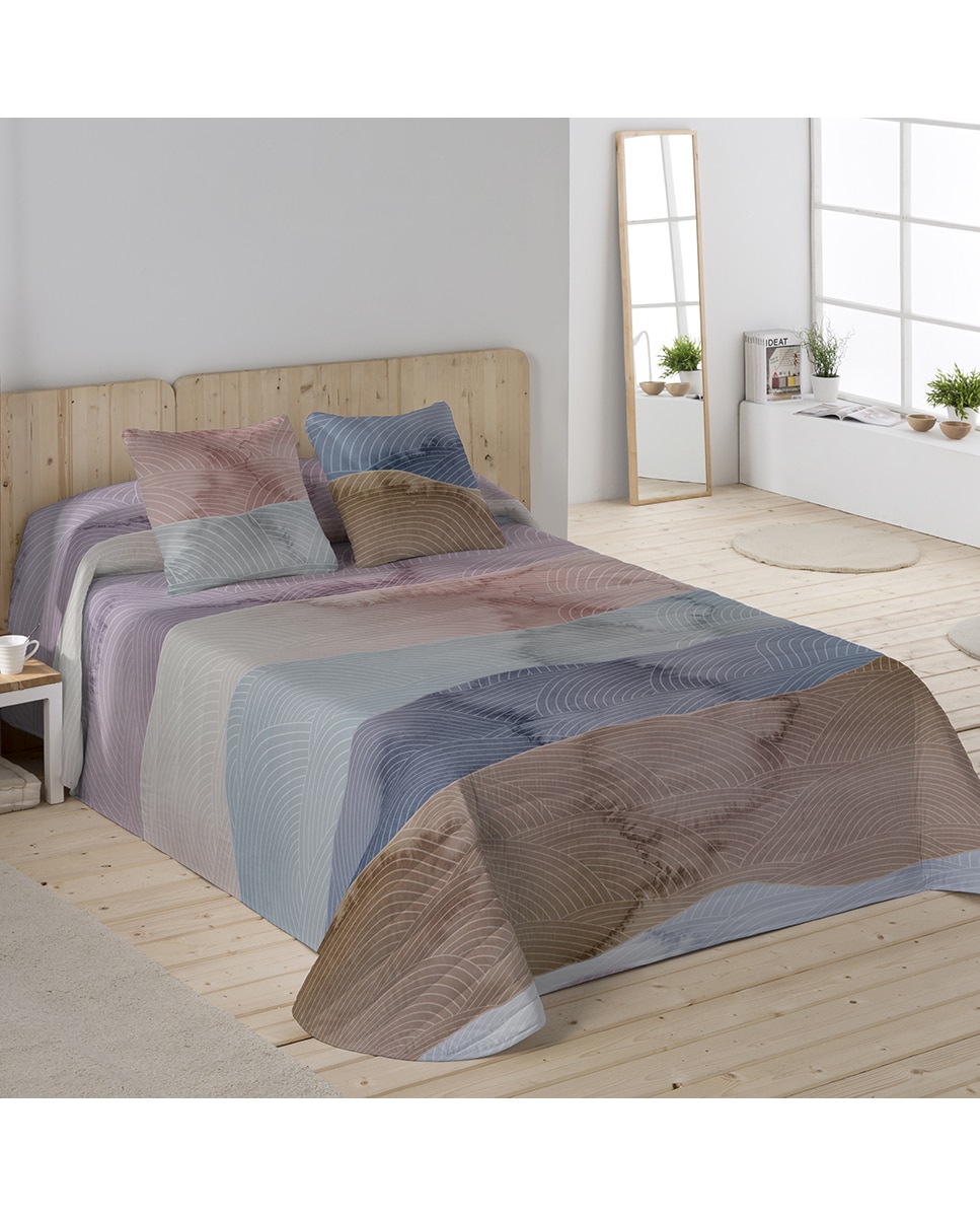 Imagen 0 de Colcha bouti + 2 fundas de cojines  cama 180