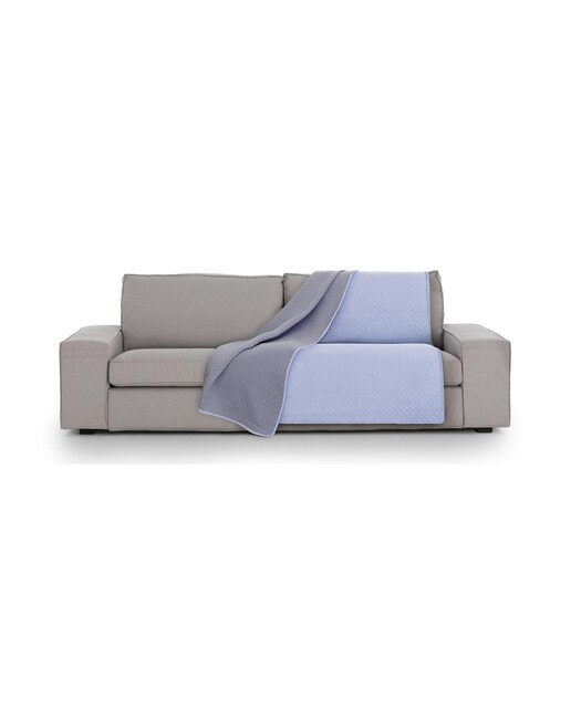 Imagen 0 de Granfoulard plaid multiusos silver 130 * 180 c/13