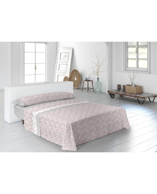 Juego de sabanas estampadas de la marca Pierre Cardin con diseños alegres y actuales