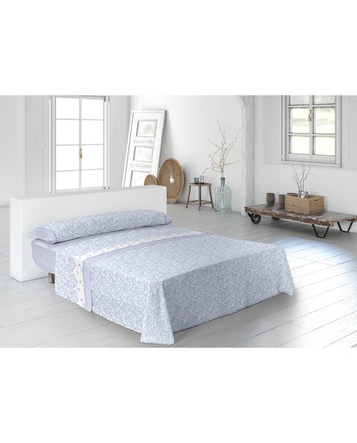 Juego de sabanas estampadas de la marca Pierre Cardin con diseños alegres y actuales