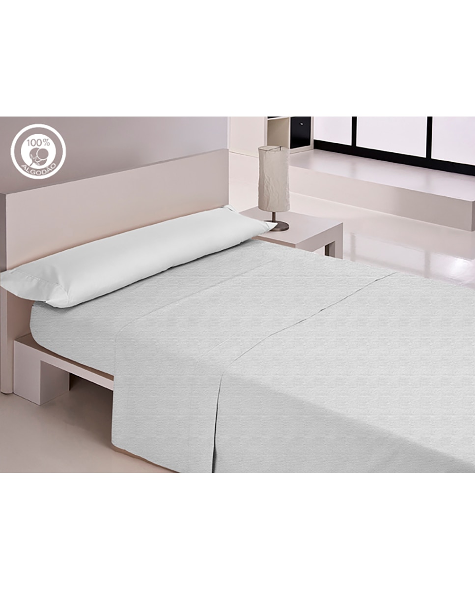 Imagen 0 de Funda de almohada 100% algodon lisos  blanco