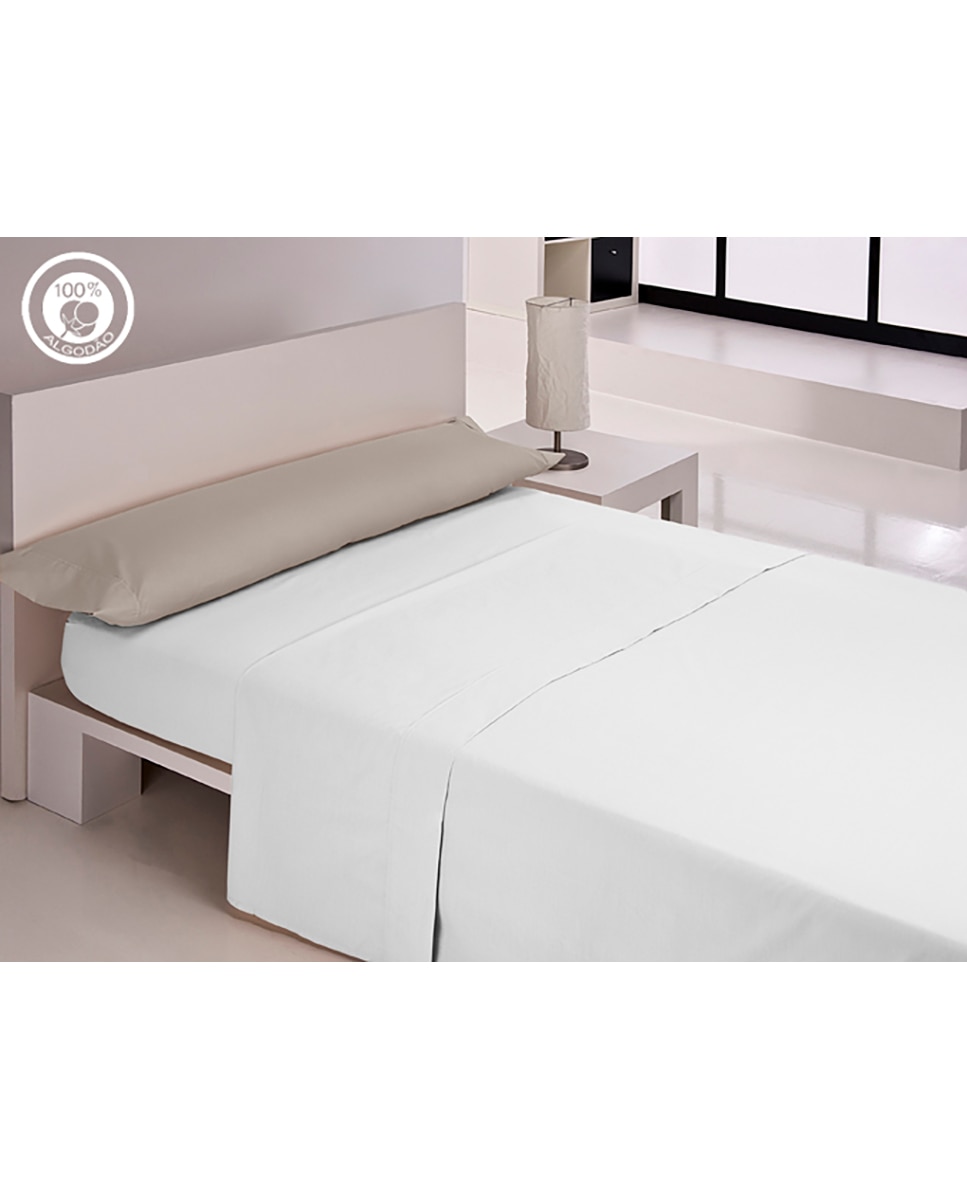 Imagen 0 de Funda de almohada 100% algodon lisos  gris