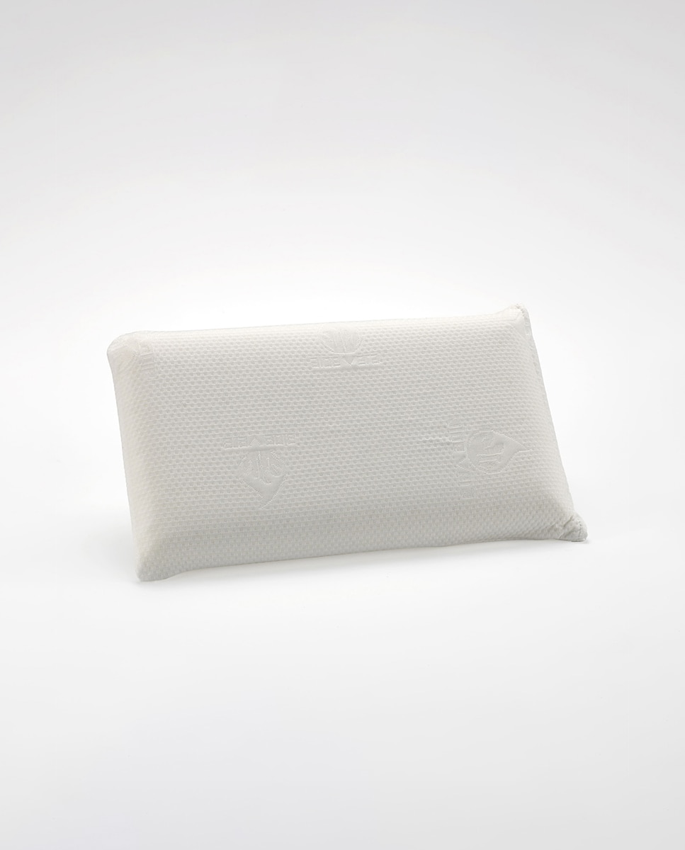 Imagen 0 de Almohada infantil viscoelástica 30x50cm para cama doble niños de 2 a 8 años