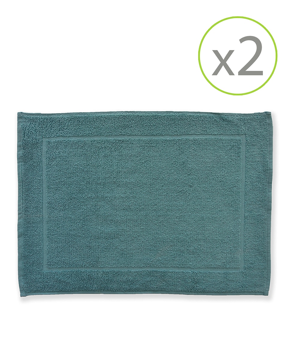 Imagen 0 de Pack de 2 alfombrines de baño de 45 x 65
