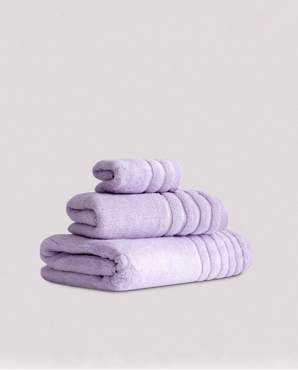 Imagen 0 de Juego toallas Don algodón 600 gr 070x140 cm. baño zero twist lavanda