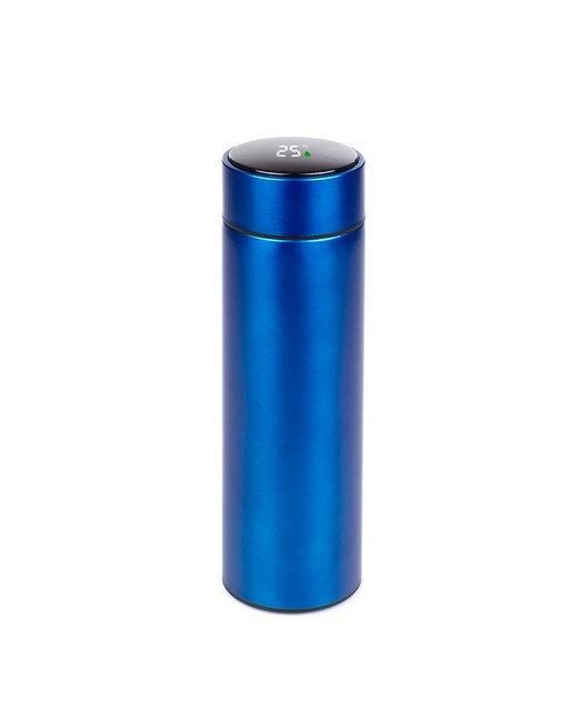 Imagen 0 de Termo deportivo de 500 ml con indicador de temperatura inteligente