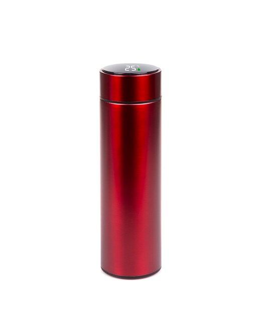 Imagen 0 de Termo deportivo de 500 ml con indicador de temperatura inteligente