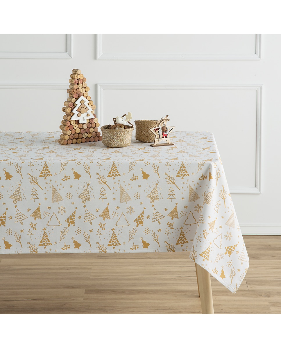Imagen 0 de Mantel antimanchas Winter Blanco