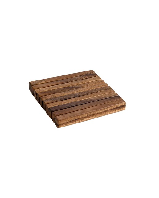 Salvamantel acacia 15x15,5x2 cm