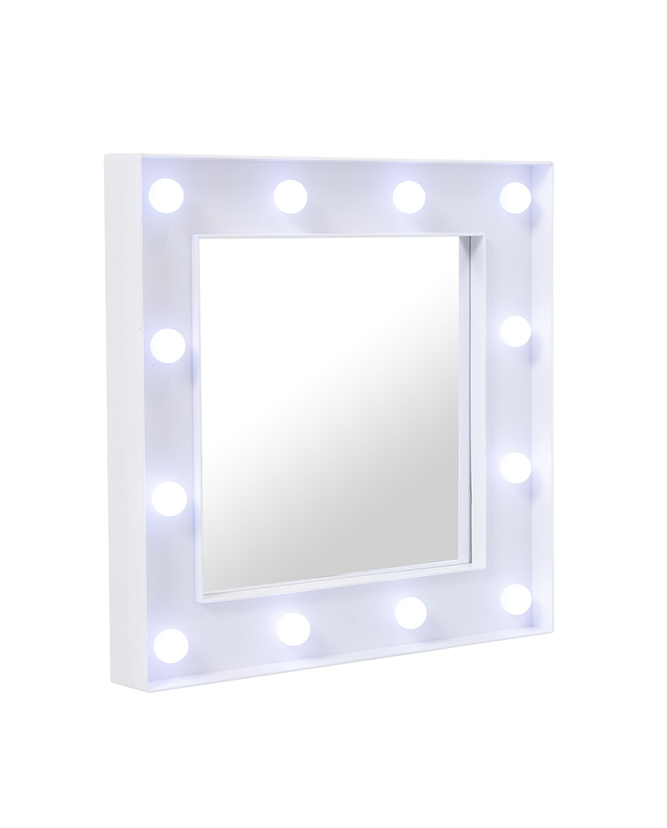 Imagen 0 de Espejo baño acrilico con iluminacion led variable, blanco acril