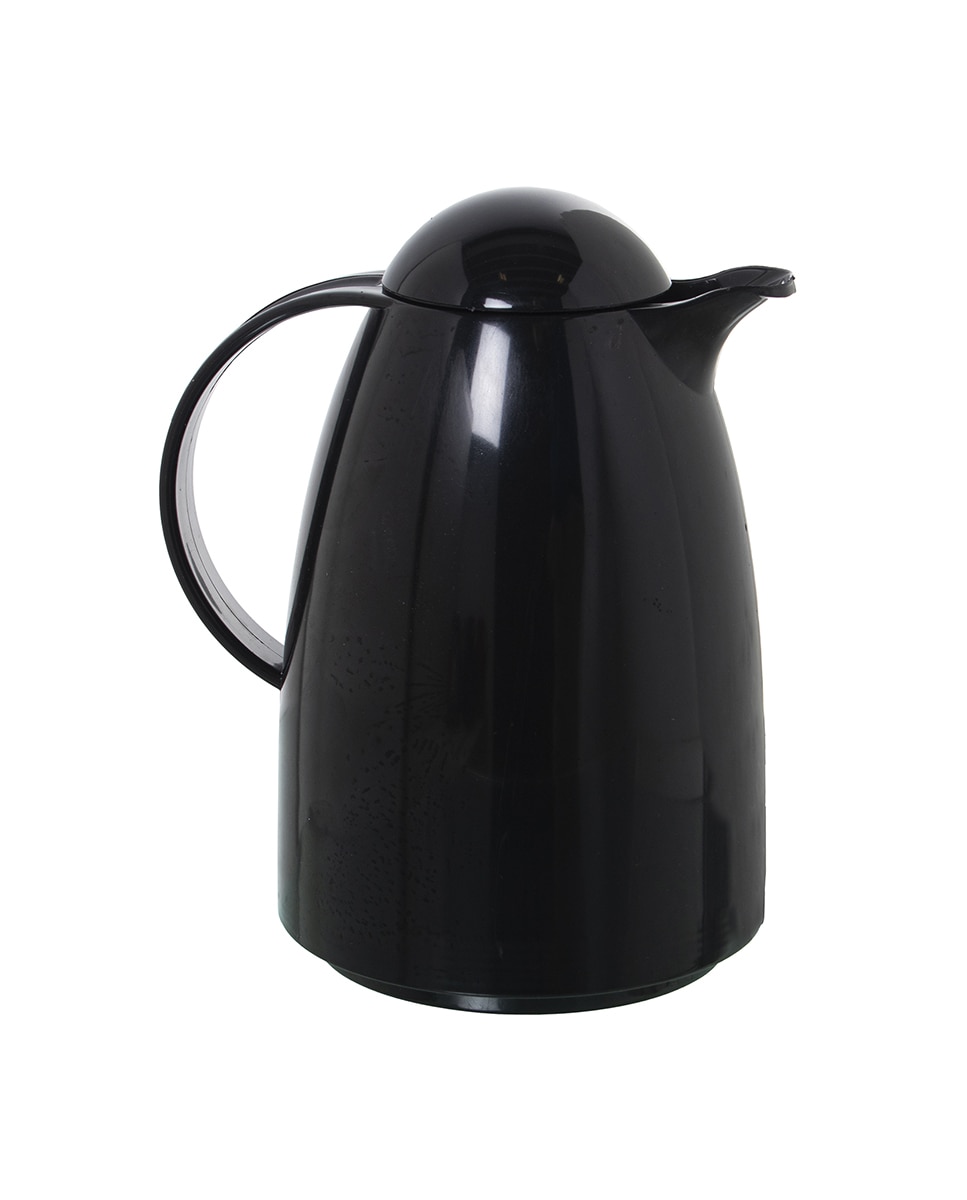 Imagen 0 de Jarra termo negro polipropileno vidrio 1l, libre de bpa