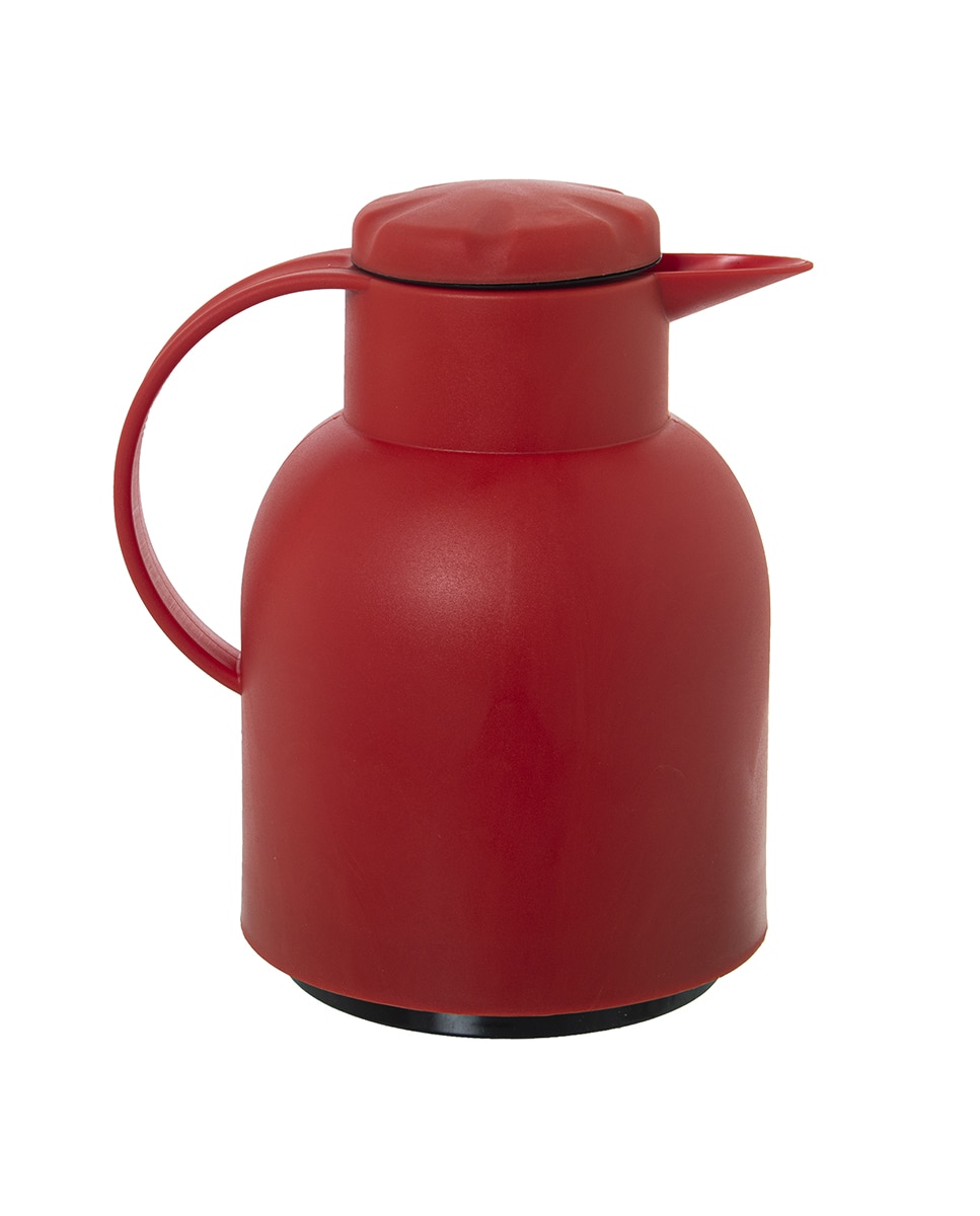 Imagen 0 de Jarra termo roja polipropileno vidrio 1l, libre de bpa