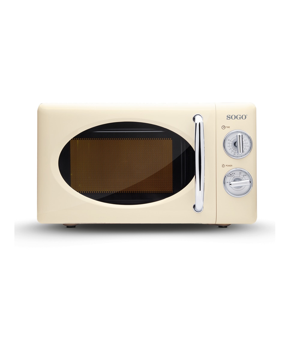 Imagen 0 de Microondas retro 20l sin grill 700w beige