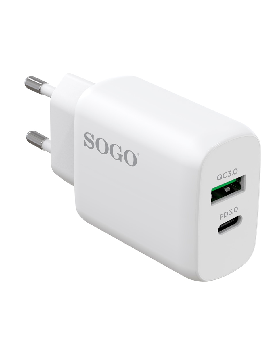 Imagen 0 de Adaptador de carga de 25w salida tipo c +  usb