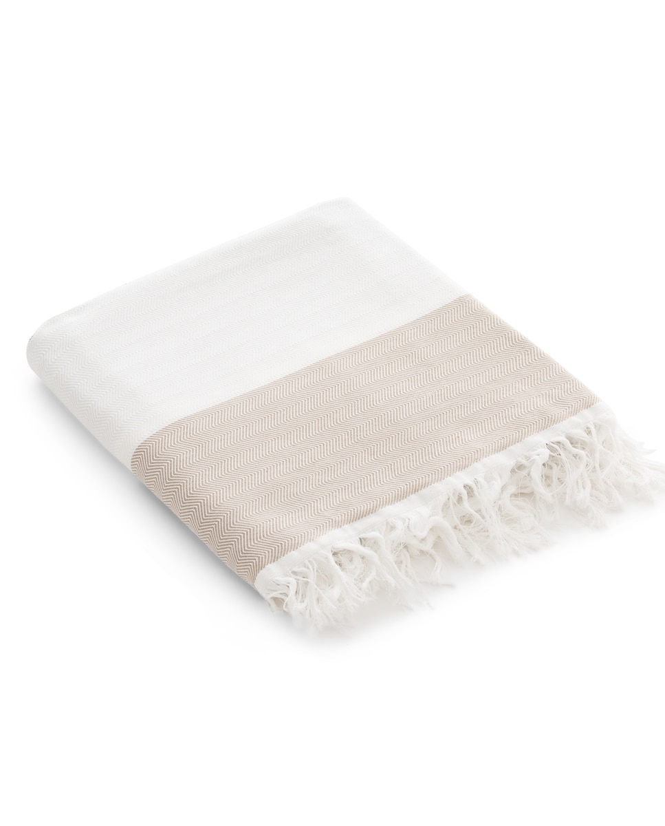 Imagen 0 de Pareo  rayas Mar Beige