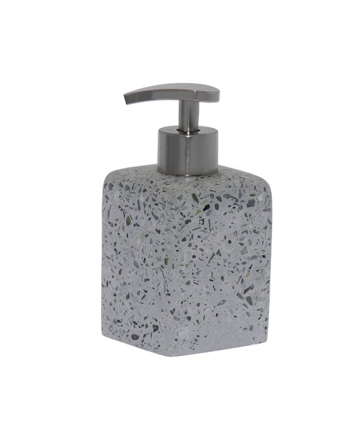 Imagen 0 de Dosificador baño acrilico gris con motas