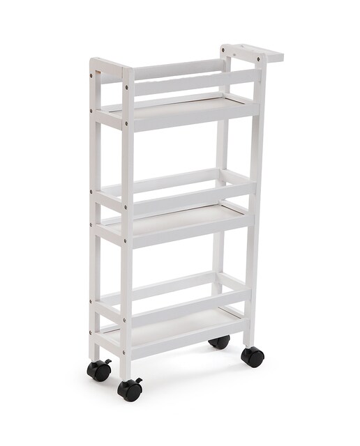 Imagen 0 de Carro con ruedas  de acero y madera mdf