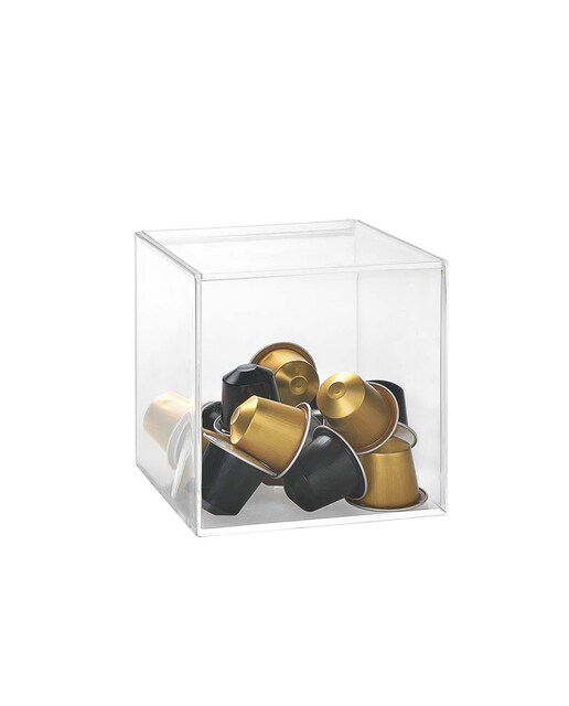 Caja acrílica cápsulas café