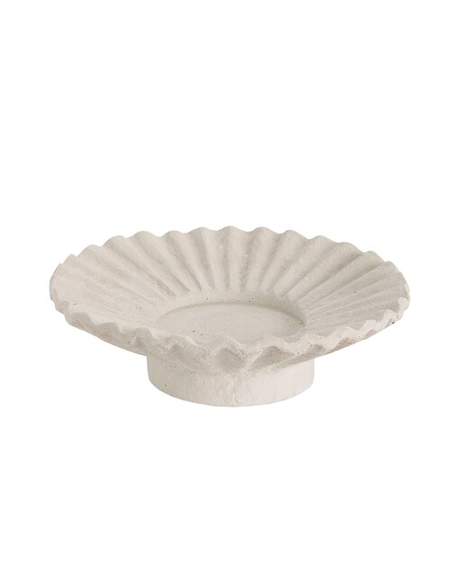 Portavelas cemento 22x7 cm