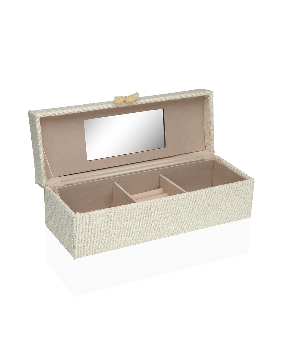 Imagen 0 de Joyero con dos compartimentos de madera