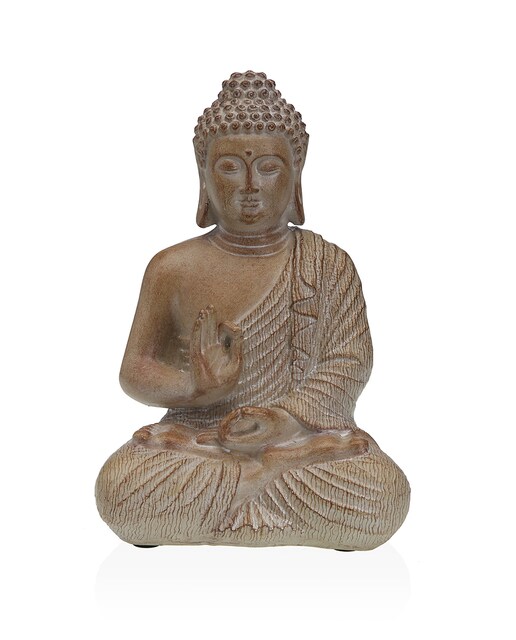 Imagen 0 de Figura  buda color piedra de resina