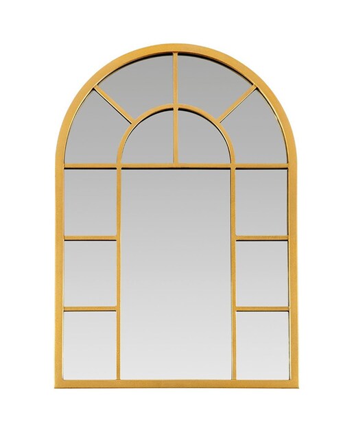 Espejo pared arco met.dor.80x56x2.5