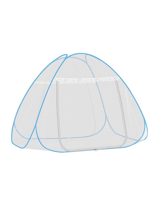 Imagen 0 de Mosquitera plegable para cama con doble puerta 120x190 cm.