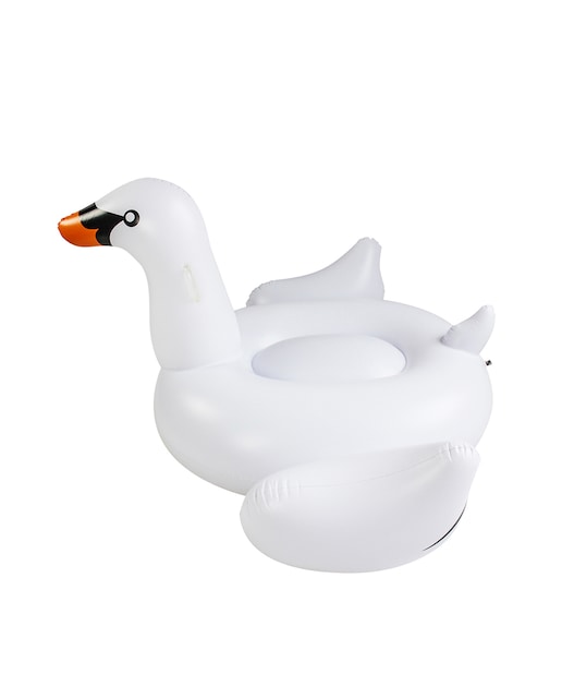 Imagen 0 de Colchoneta hinchable con forma de Cisne 150x150 cm.