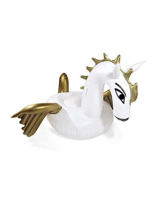 Imagen 0 de Colchoneta hinchable XXL con forma de Caballo Alado pegaso. 250x250 cm.