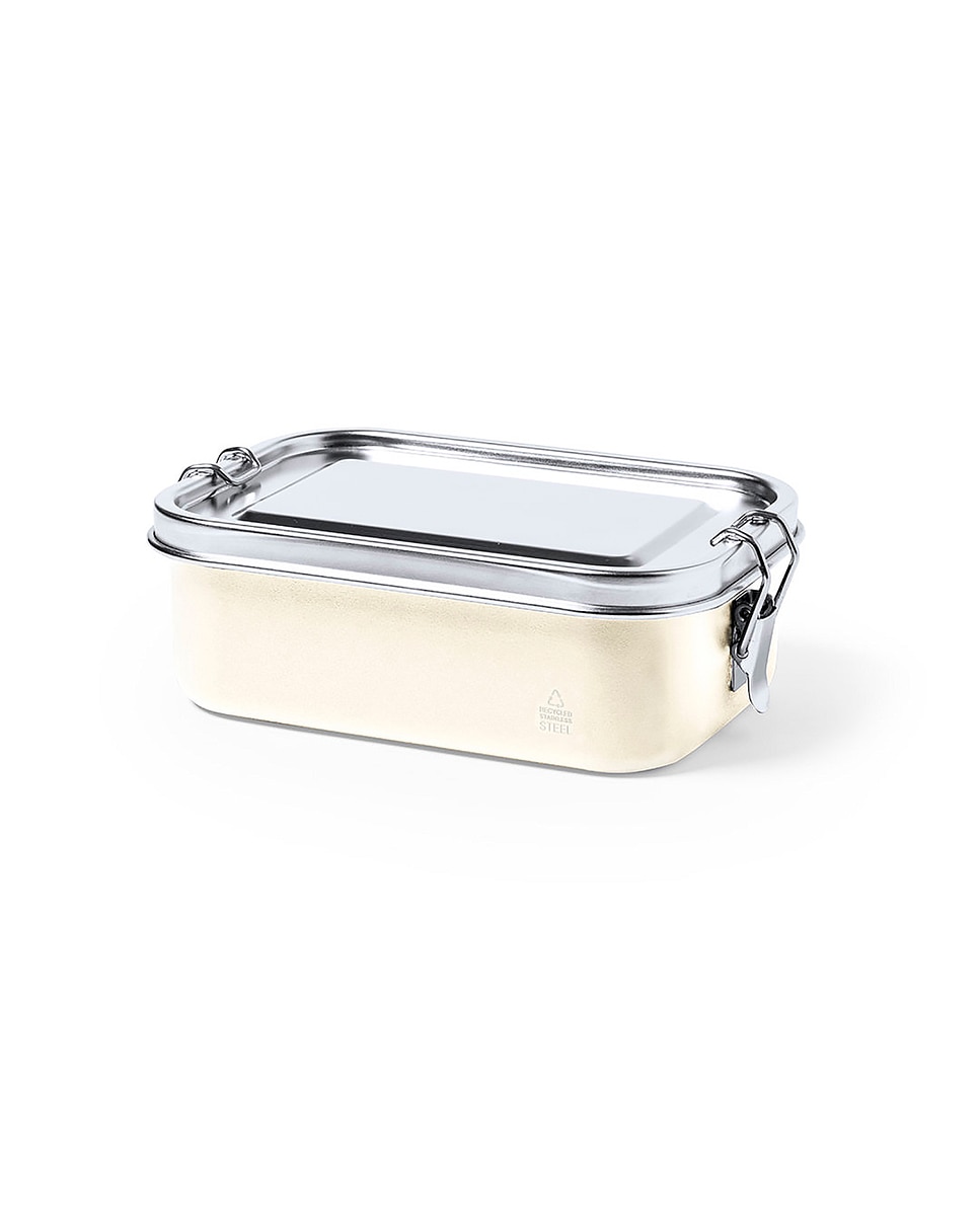 Imagen 0 de Fiambrera 750 ml. Cierre Seguridad 17.00x5.70x11.90 Cm. Color: Beige